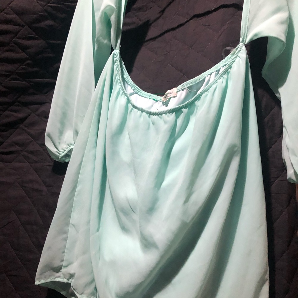 Rachel Kate Mint Green Women's Top